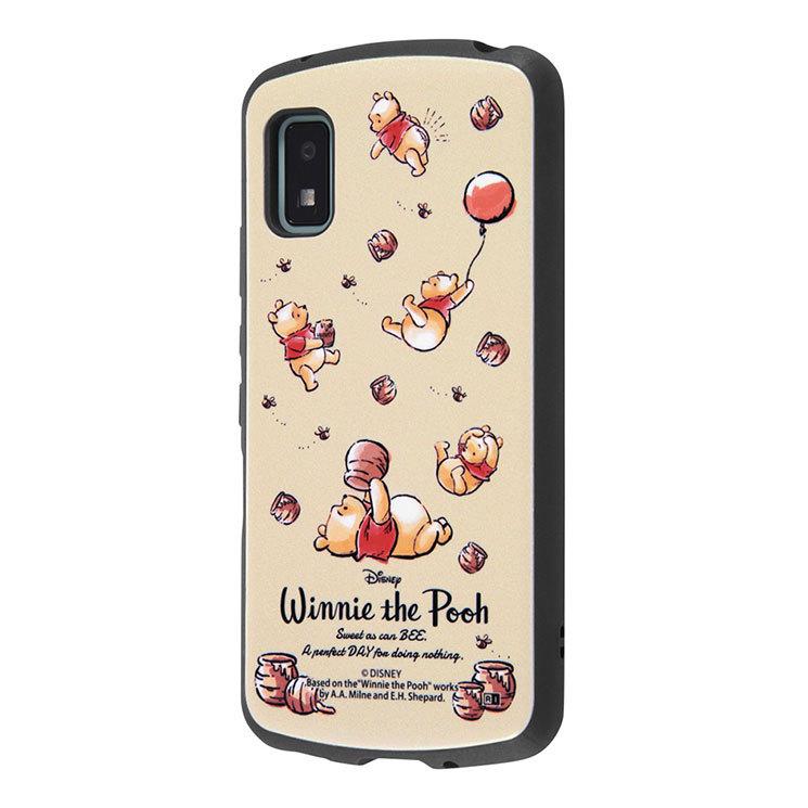 AQUOS　Wish2　美品 AQUOS wish2 AQUOS wish ケース ディズニー プーさんとはちみつ