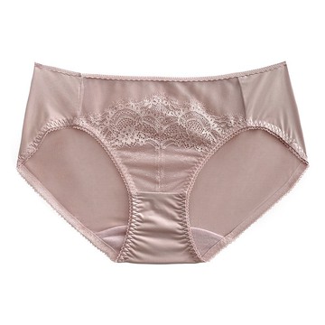 【玳蕾綺】透膚性感三角小褲-柔媚粉