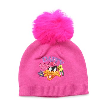 Monnalisa - Rose Violet Beanie