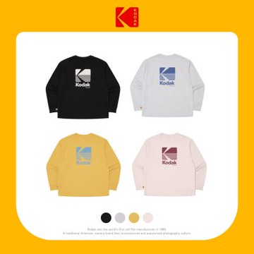 KODAK 柯達 大標誌長袖上衣