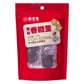 新東陽 辣味香鐵蛋 分享包  125g  1個