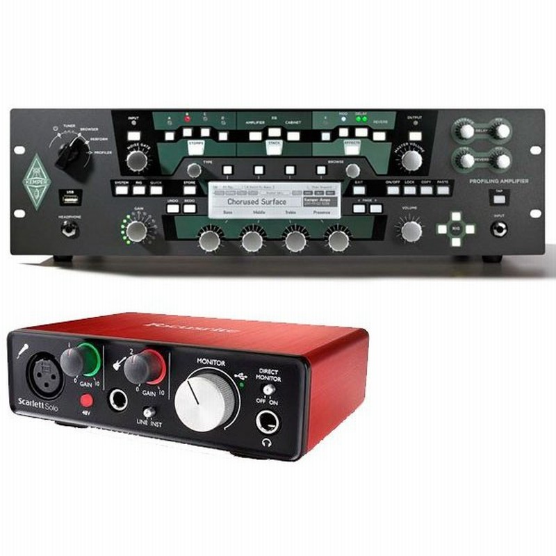 Kemper Profiler Power Rack ケンパー 600wパワーアンプ搭載 Focusrite Scarlett Solo オーディオインターフェースプレゼント 御茶ノ水本店 通販 Lineポイント最大0 5 Get Lineショッピング