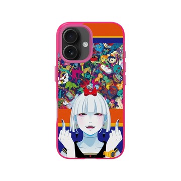 iPhone 16 Clear 粉漾桃 - MITSUME - Mad Love