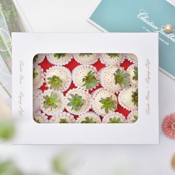 【白草莓】草莓界愛馬仕 / 新鮮現採 / 禮盒 / (220g/盒)