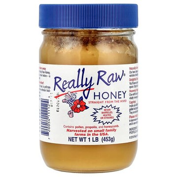 Really Raw Honey, 蜂蜜，1 磅（453 克）