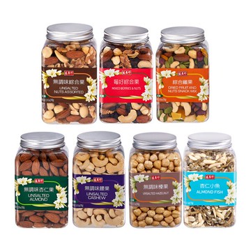 【盛香珍】堅果罐X1罐(7口味)(部分即期)