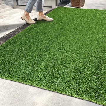 商用戶外仿真草坪絲地毯丙綸耐磨墊子陽臺地鋪入戶門除塵防滑地墊