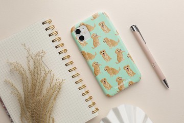 金毛尋回犬 黃金獵犬 防摔手機殼 (支援全系列 iPhone)