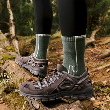 FOOTER Ultra．Trek 登山羊毛襪 除臭襪 羊毛襪 保暖 (W194L/XL)