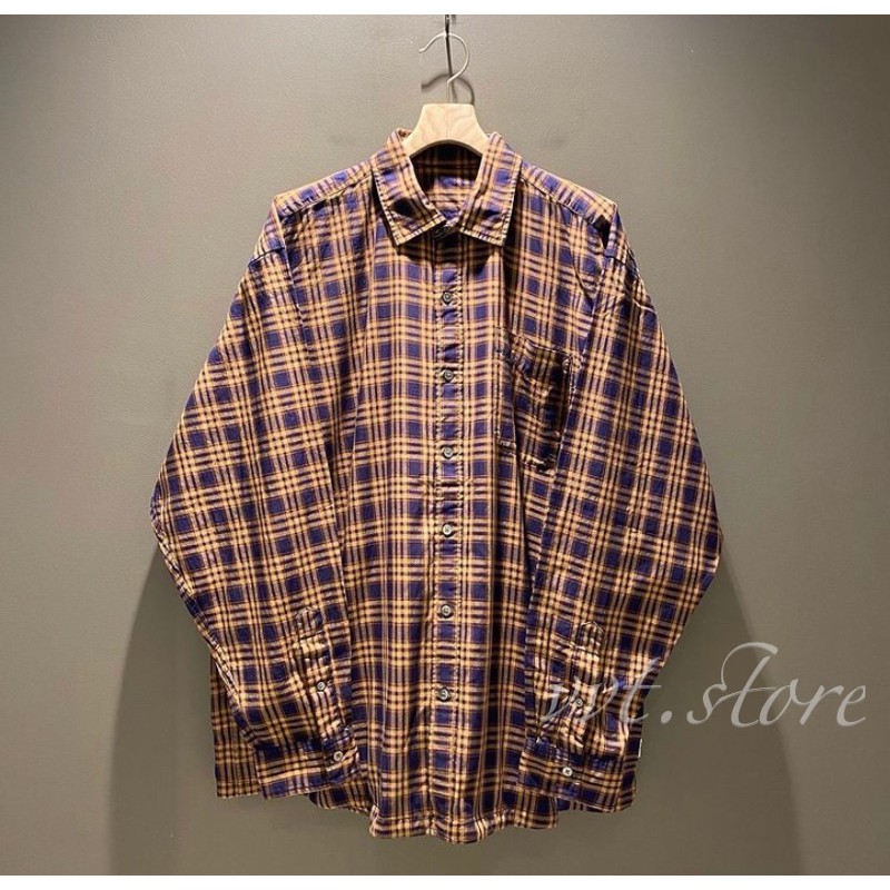 BEAMS SSZ 21SS RIDEON SHIRT 格紋長袖襯衫外套推薦| (舊)蝦皮-購物