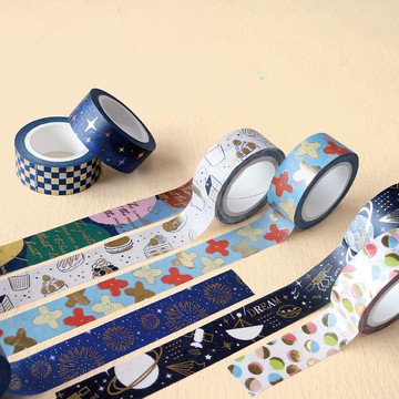 簡單生活系列 CST-401 1.5cm燙金裝飾紙膠帶