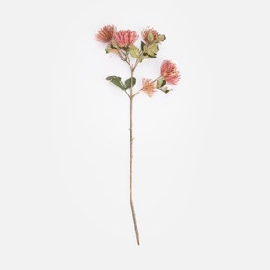 查莉擬真花插針墊花79cm 粉