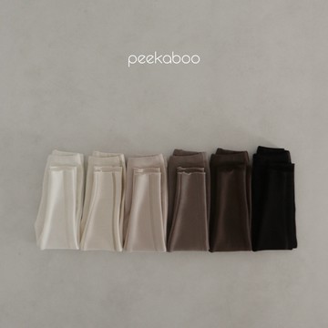 Peekaboo 暖呼呼彈力加絨兒童內搭褲【預購】寶寶長褲 親子裝 保暖褲 兒童長褲 嬰兒衣服 寶寶衣服 韓國童