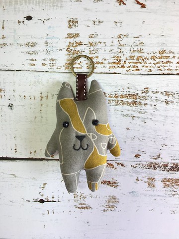 +貓中貓+貓咪鑰匙圈