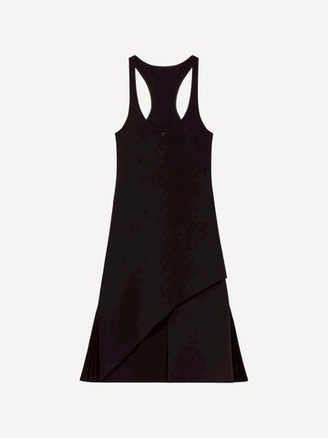 Courrèges Pleated Midi Dress