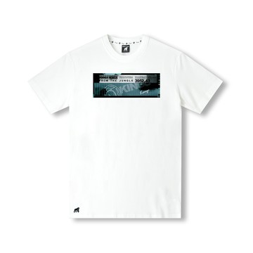 KINGO男女款｜異材質印花T恤 511111