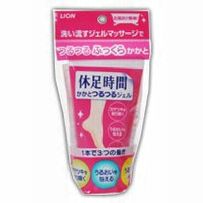 休足時間　かかとつるつるジェル100g　4903301068815