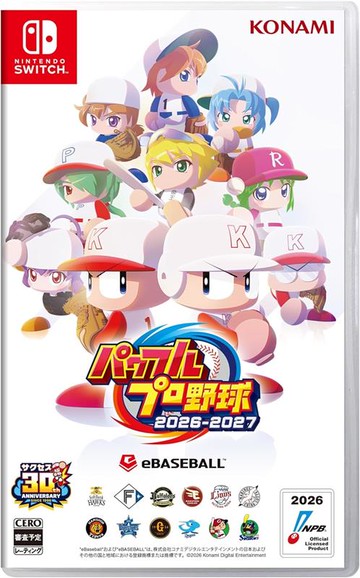任天堂 NS Switch eBASEBALL 實況野球 2026-2027 純日文 日文封面(預購6/11)