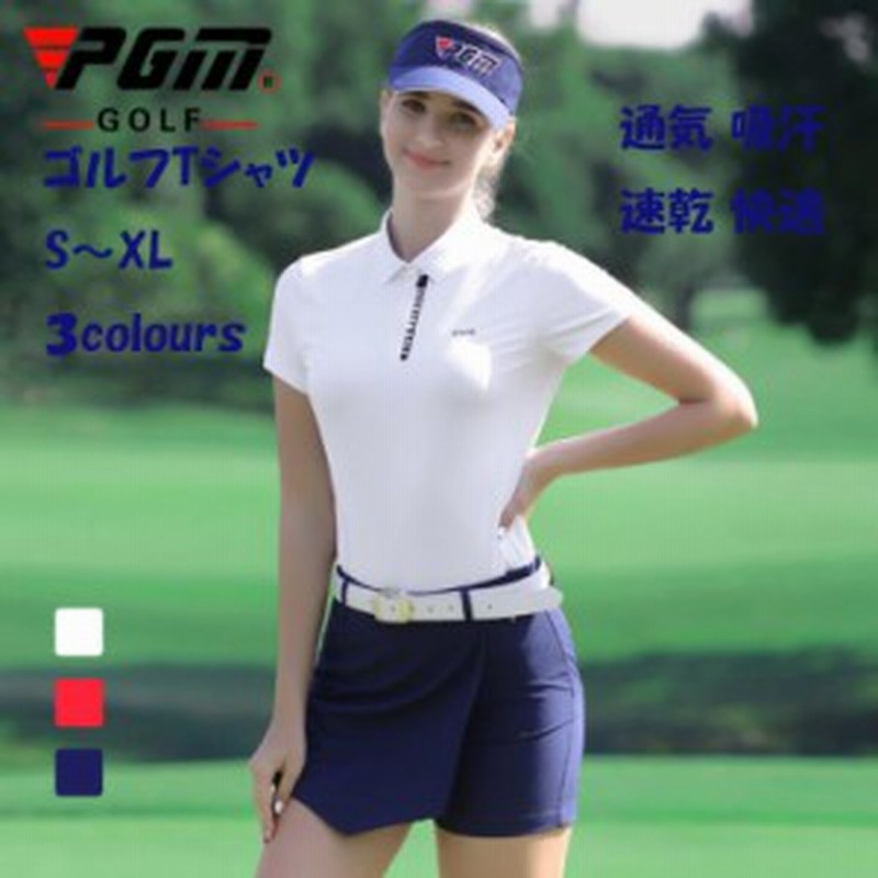 メール便不可】 1PIU1PUGUALE3 M シャツ golf レディース シャツ