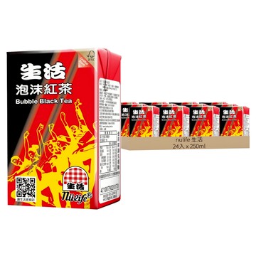 nulife 生活 泡沫紅茶 250毫升*24入  250ml