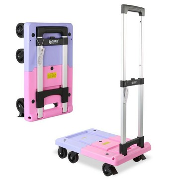 免運/公司貨 小推車 烏龜車 平板車 金剛狼手推車靜音搬運拉貨車小拖車折疊便攜小推車家用手拉車 可開發票 全館八折 工廠現貨直銷 新品特價 h1096