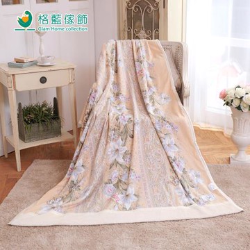 【格藍傢飾】日本泉大津發熱毛巾被-彩蝶戀花140x200 cm