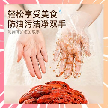 一次性手套 拋棄式手套 手扒雞手套 免洗手套 塑膠手套 手套 透明手套 pe手套 獨立包裝手套 成人手套 0201