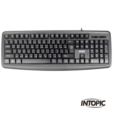 【INTOPIC 廣鼎】KBD-79 多媒體 防潑水 USB 鍵盤