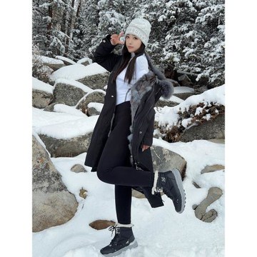 冬季保暖厚底哈爾濱雪鄉防水東北羊毛加絨男女士雪地棉鞋馬丁靴子