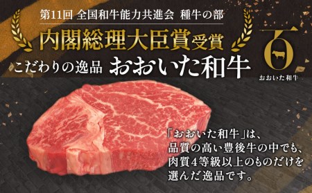 おおいた和牛 ヒレ肉 1本(4kg以上) 和牛 牛肉 豊後牛 国産牛 赤身肉 焼き肉 ステーキ肉 大分県産 九州産 津久見市 国産