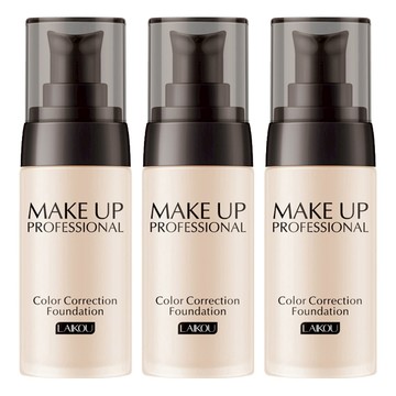 LAIKOU萊蔻 煥彩修顏粉底液 40ml  01象牙色  3個