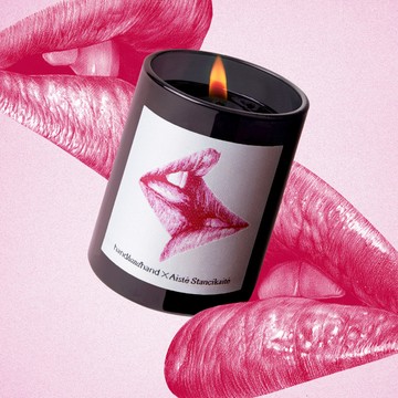 handhandhand 藝術家系列 精油蠟燭（三款香味可選） - 檀木（老虎）