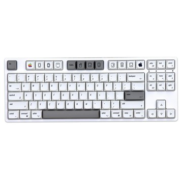 Gmk MAC 鍵帽 ,133 鍵 PBT 鍵帽 XDA 配置文件單面昇華個性化 GMK 鍵帽, 用於機械鍵盤