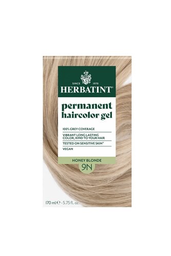 Herbatint Permanent Haircolor Gel 9N Honey Blonde 135 mL