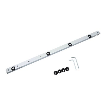 美國POWERTEC 木工通用型  450mm 鋁製滑條 推尺