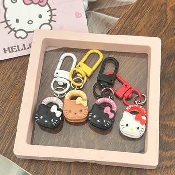 Kitty 鑰匙扣🎀 可愛kt手提包掛件卡通包包吊飾學生書包吊飾閨蜜禮物配飾品 鑰匙包吊飾 可愛吊飾 包包吊飾