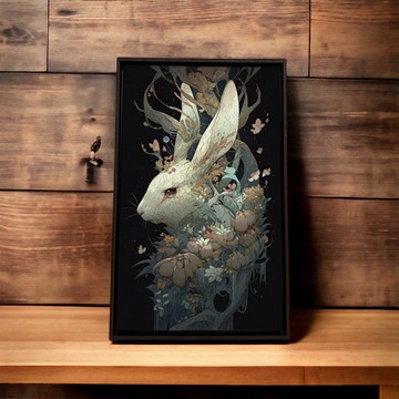 叢林之華-葵兔【壁虎拼圖】