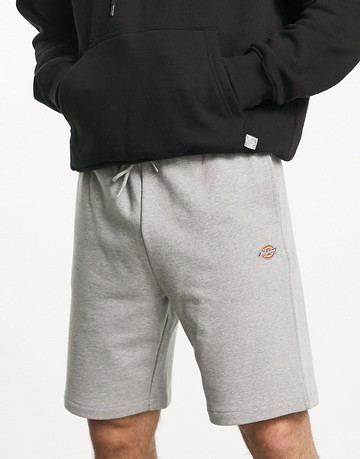 Dickies mapleton jersey shorts in grey
