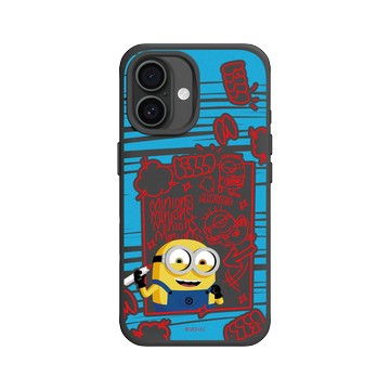 iPhone 16 SolidX 黑 - Minions - Minions - Bob draws