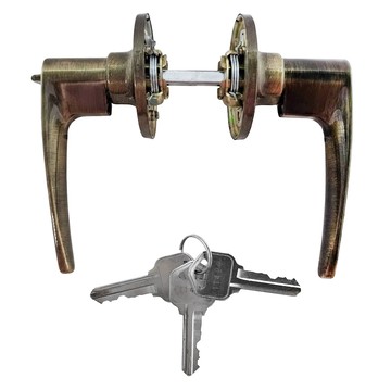 LOCWARE 廣安牌 水平鎖 房間鎖  青古銅  1組