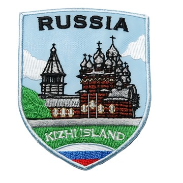 A-ONE 匯旺 俄羅斯 基日島 地標造型刺繡  1個