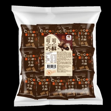 盛香珍 可可巧酥量販包-巧克力風味375g/包
