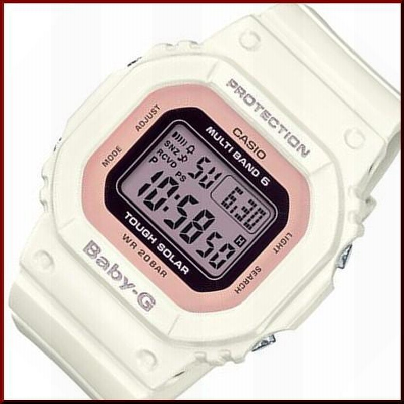 CASIO Baby-G カシオ ベビーG ソーラー電波腕時計 レディース ホワイト