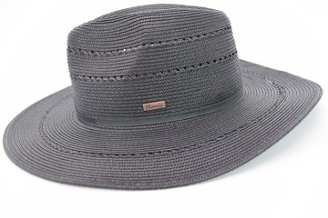 英式花窗午後紳士帽-透光黑