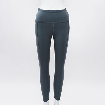 New Balance 女款 綠色 瑜珈 高腰 美規 運動 口袋 休閒 緊身褲 WP51268GT