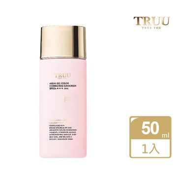 【TRUU 童】高水感亮顏校色防曬乳【SPF50+★★★】50ML