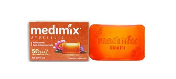 印度 Medimix 草本番紅花美膚皂125g 優惠價:35元｜岡山戀香水