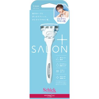 Schick 舒綺 極Salon Plus仕女除毛刀 敏感肌用 (刀把1入+刀片1入)