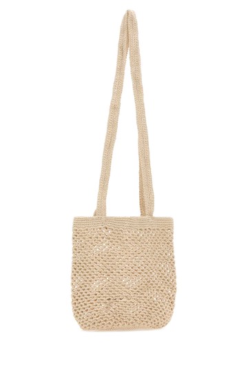 Gimaguas Sand Crochet Fisherman Shoulder Bag