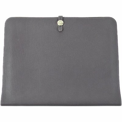 ncnr　HERMES ジジェ　クラッチ　ドキュメントケース　書類入れ HERMES 美品 エルメス ジジェ GM クラッチバッグ ドキュメント